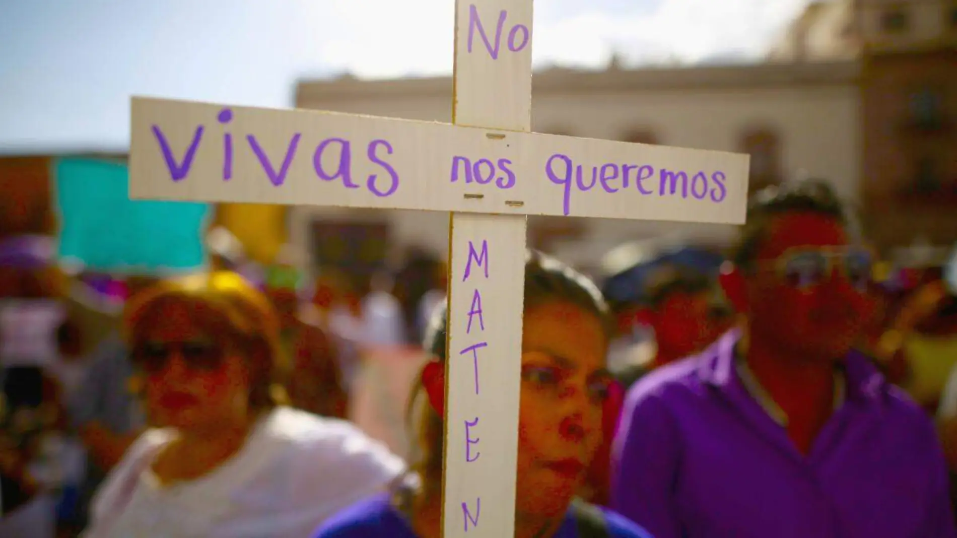 Protesta feminicidios